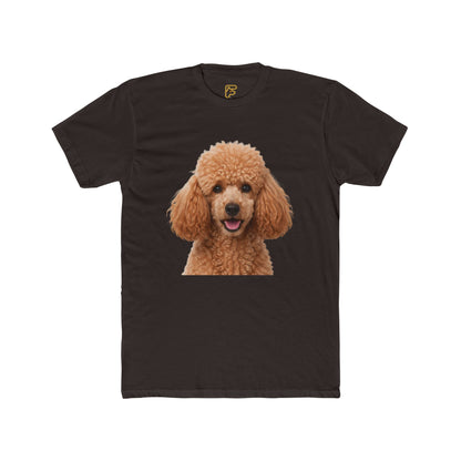 Poodle Portrait Tee — Cute Apricot Poodle Dog Graphic Shirt