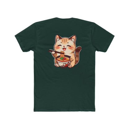 Cat Ramen Tee — Cute Kawaii Cat Eating Ramen Graphic T-Shirt