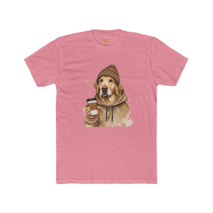 Golden Retriever Coffee Tee — Cozy Dog Hoodie Design