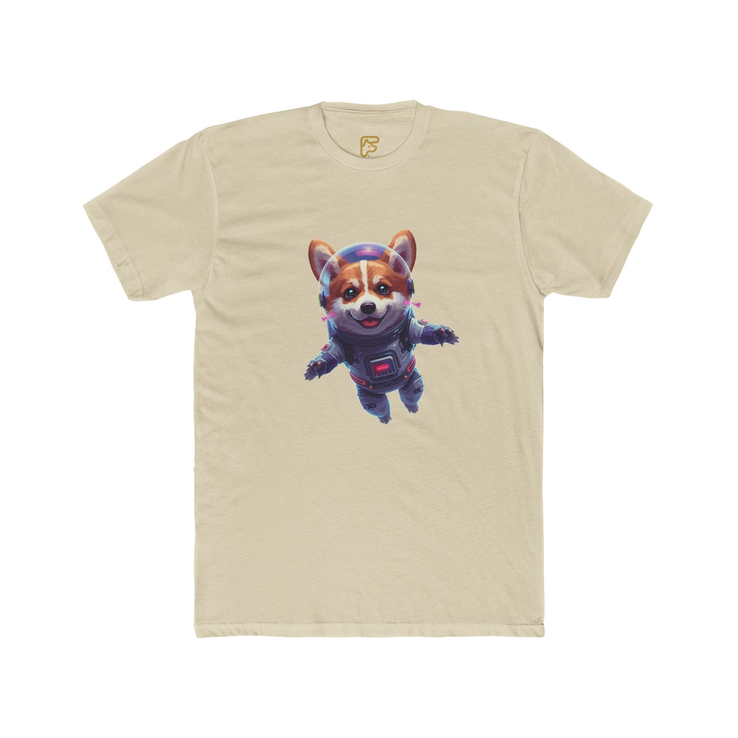 Corgi Astronaut T‑Shirt — Cute Space Puppy Graphic Tee