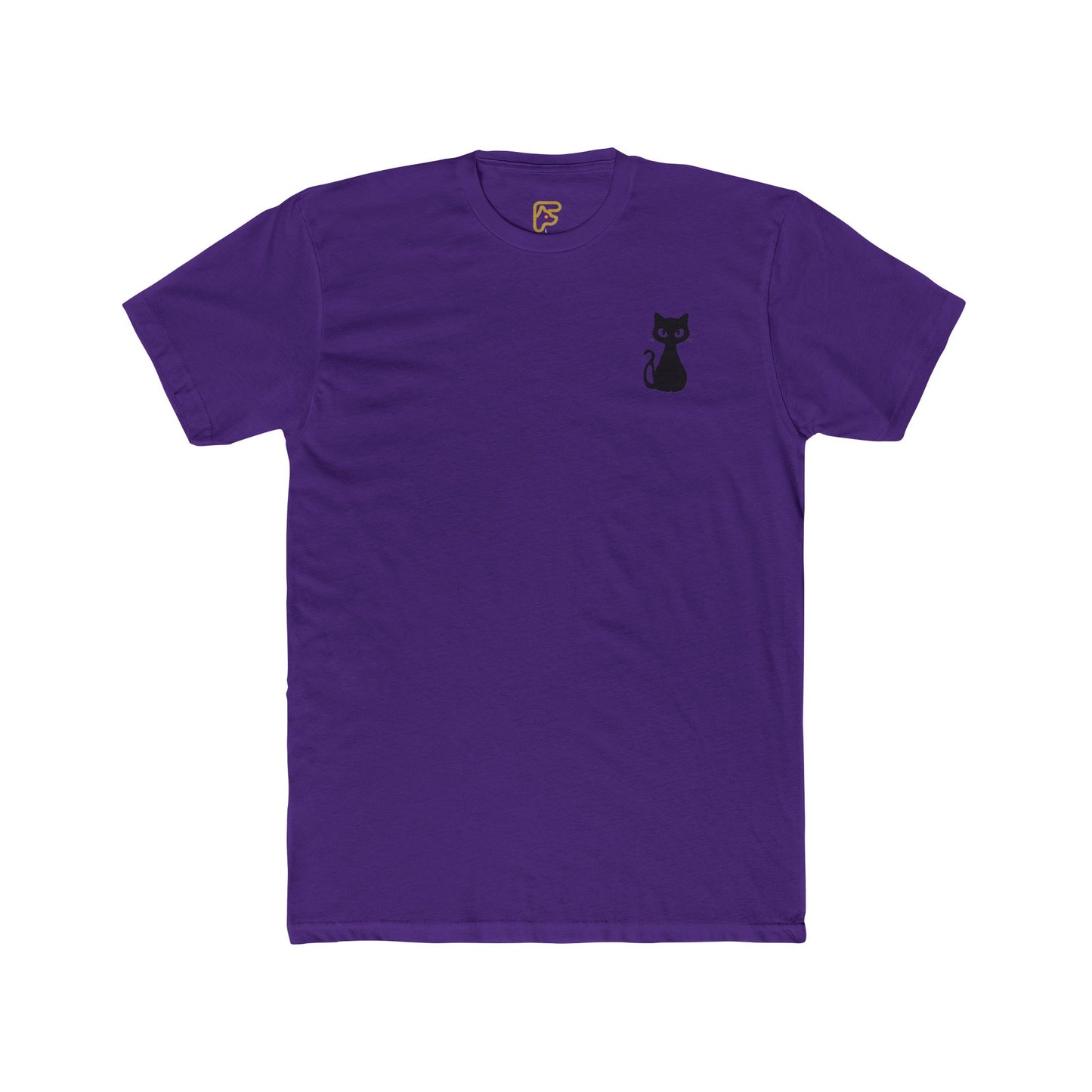 Royal Cat T‑Shirt — Crowned Persian Portrait Tee
