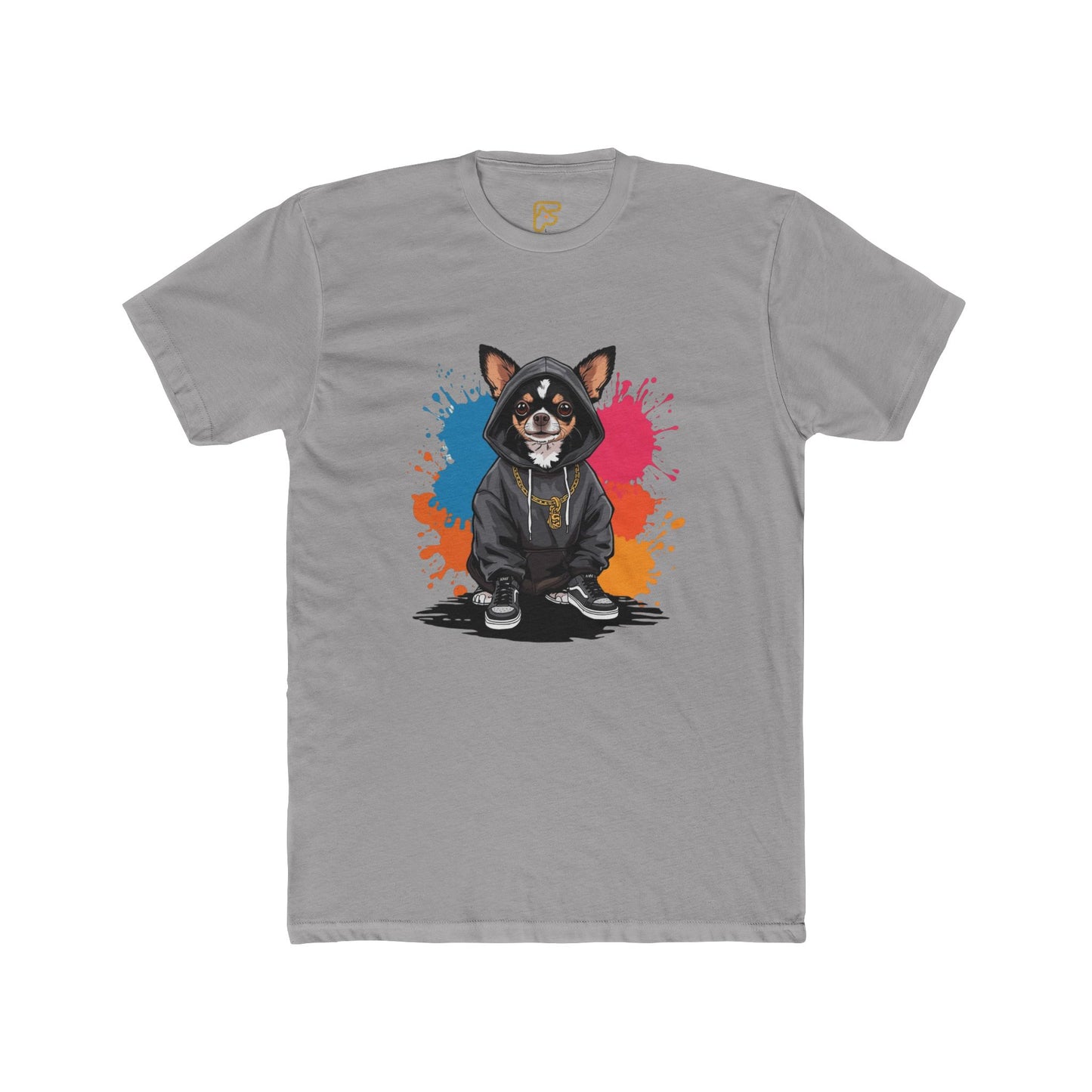 Urban Corgi Hoodie Tee — Cute Corgi in Hoodie Graphic T-Shirt
