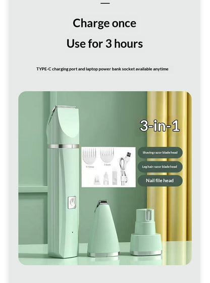 Multi-Functional Pet Grooming Trimmer – Precision Trimming for Dogs & Cats