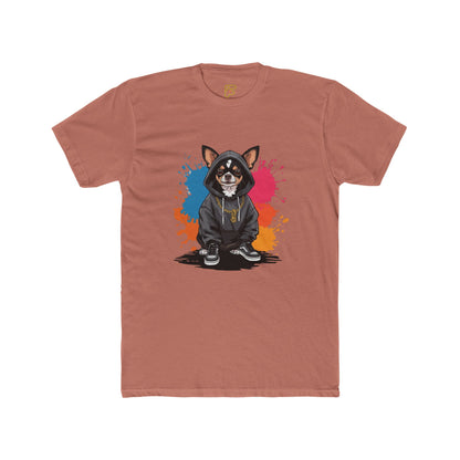 Urban Corgi Hoodie Tee — Cute Corgi in Hoodie Graphic T-Shirt
