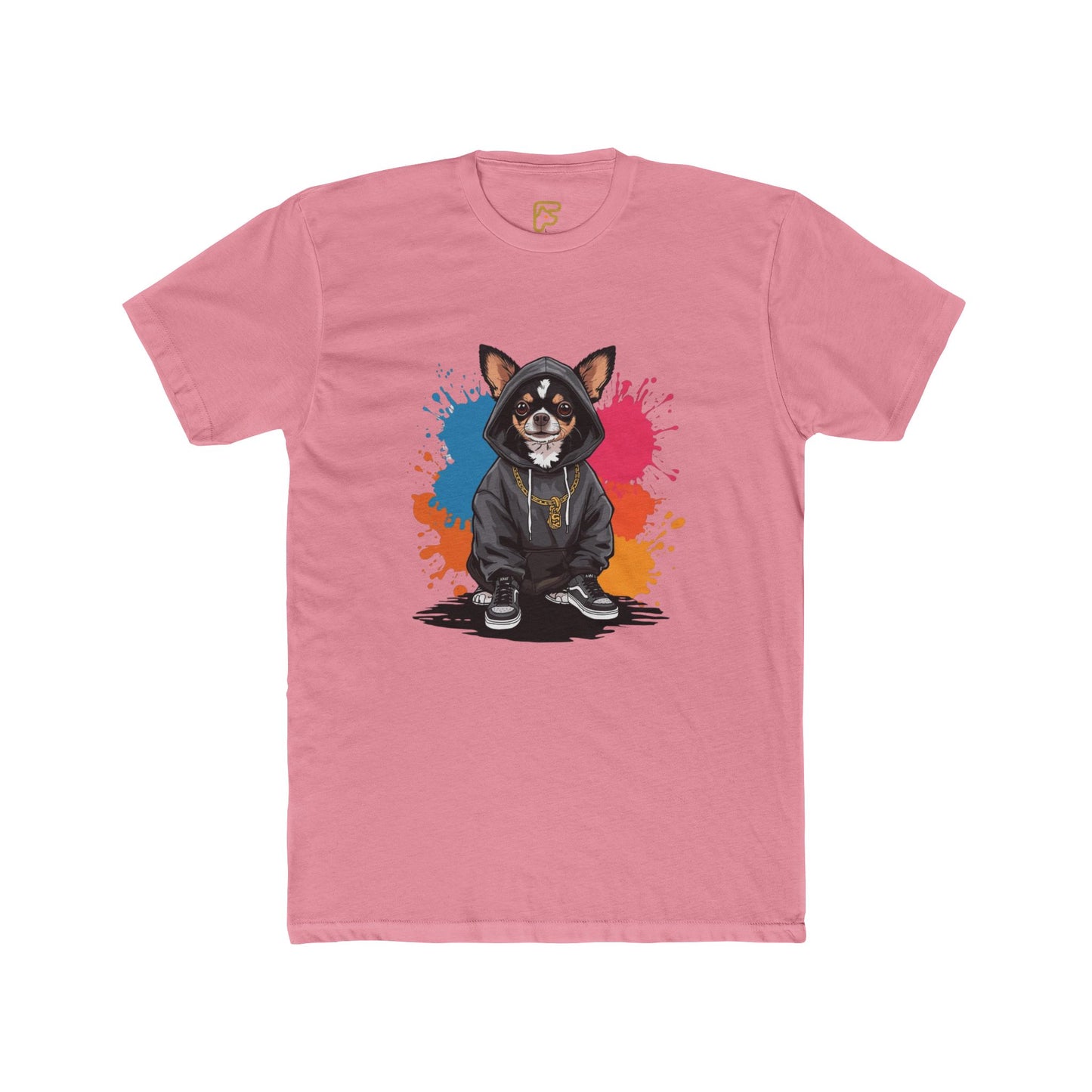 Urban Corgi Hoodie Tee — Cute Corgi in Hoodie Graphic T-Shirt