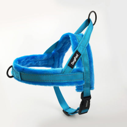 Adjustable Dog Chest Harness with Leash – Soft Lined Vest