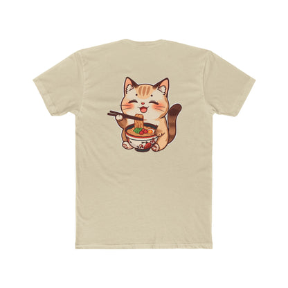 Cat Ramen Tee — Cute Kawaii Cat Eating Ramen Graphic T-Shirt