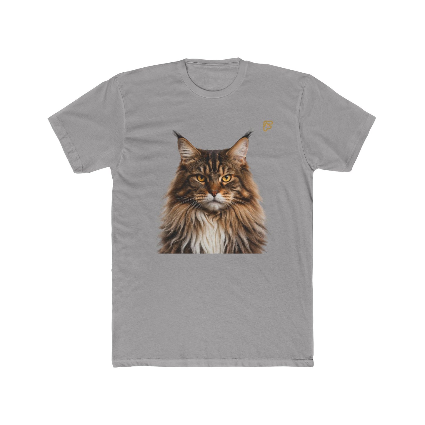 Maine Coon Cat Portrait T-Shirt