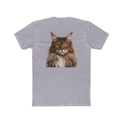 Maine Coon Portrait Tee — Cat Lover T-Shirt