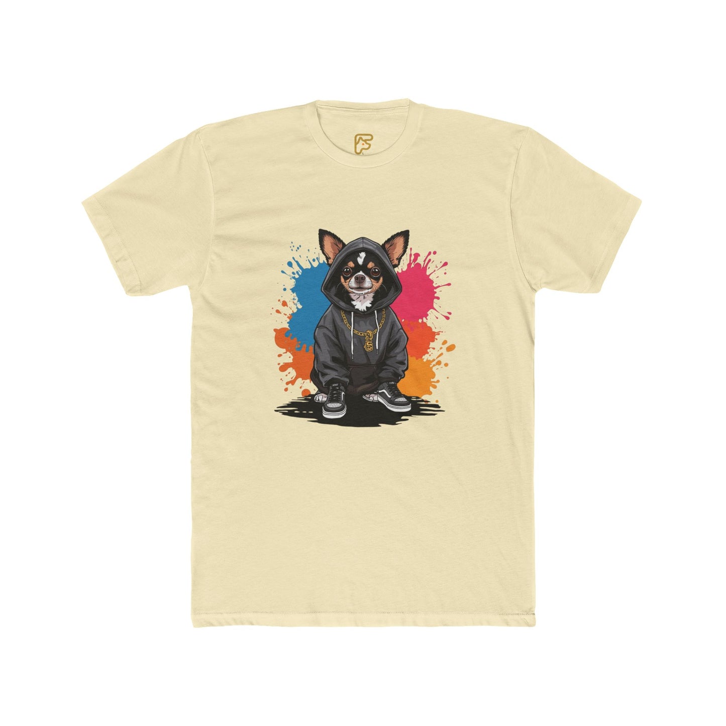 Urban Corgi Hoodie Tee — Cute Corgi in Hoodie Graphic T-Shirt