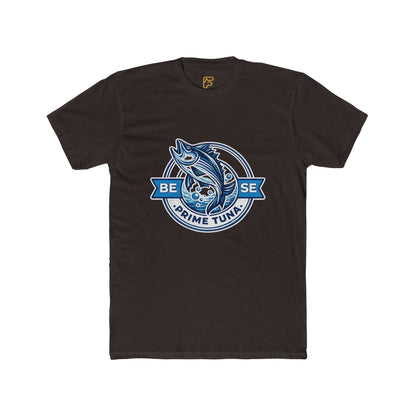 Prime Tuna Crest T-Shirt — 'Be Wise' Vintage Fishing Tee