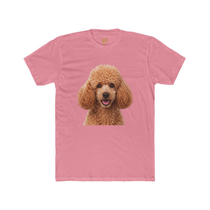 Poodle Portrait Tee — Cute Apricot Poodle Dog Graphic Shirt