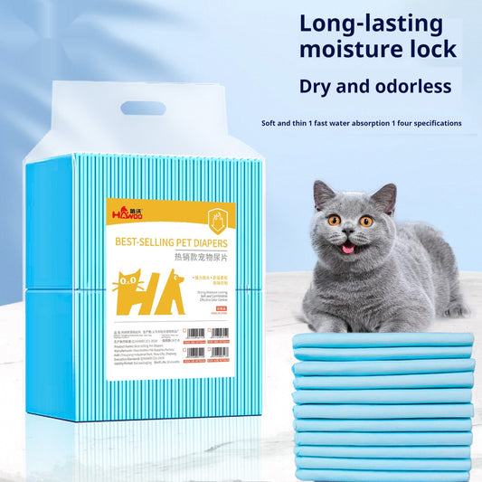 Disposable Pet Urine Pads – Super Absorbent Puppy & Senior Pet Training Pads, 33x45cm, 100 Pieces
