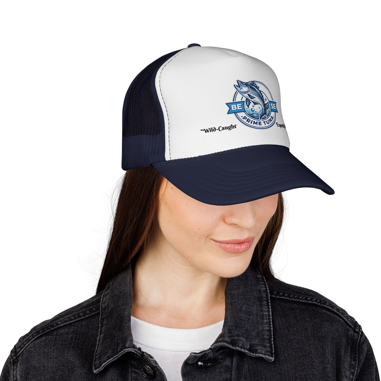 Tuna Trucker Hat — "Be Se" Prime Tuna Fishing Cap