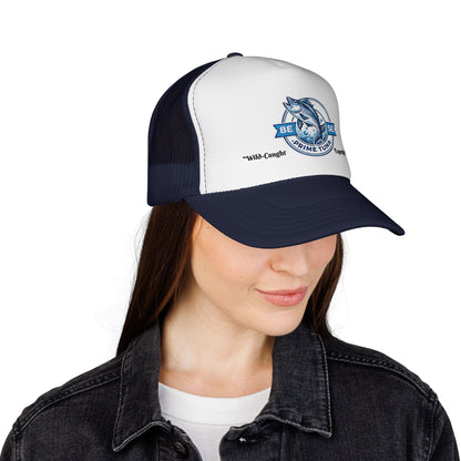 Tuna Trucker Hat — "Be Se" Prime Tuna Fishing Cap