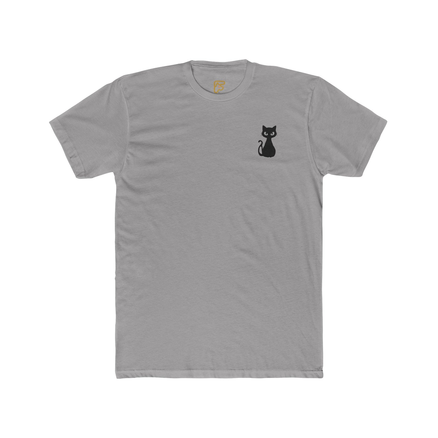 Biker Cat T‑Shirt — Motorcycle Riding Cat Graphic Tee