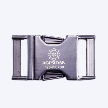 Personalized Adjustable Dog Collar & Leash Set with Bow Tie – Tree Leaf Print Cotton Collar with Metal Buckle for Small & Large Dogs