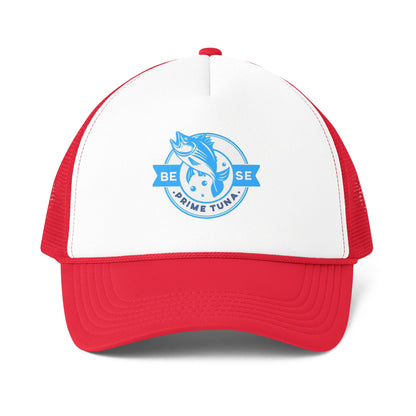Trucker Cap — 'Be Wise Prime Tuna' Retro Fishing Logo