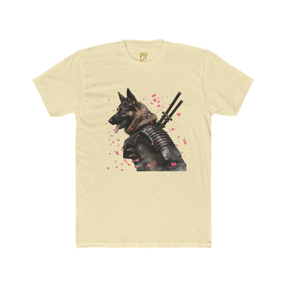 K9 Samurai Tee – Armored German Shepherd Graphic Shirt