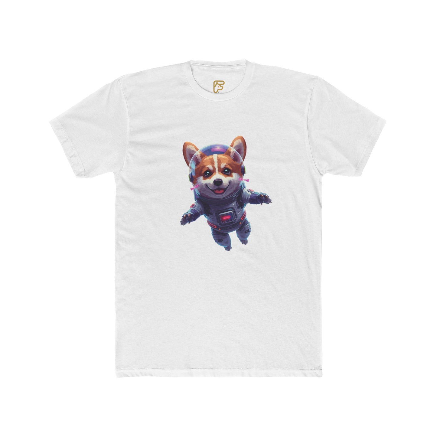 Corgi Astronaut T‑Shirt — Cute Space Puppy Graphic Tee