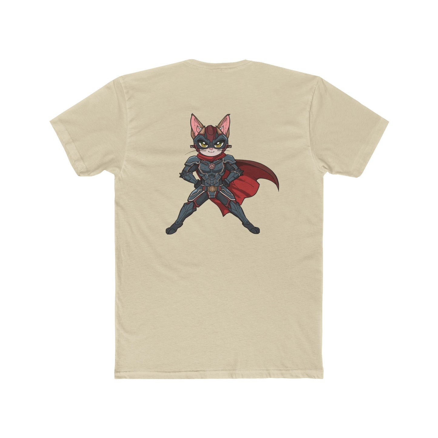 Supercat Hero T-Shirt — Cute Cat Superhero Graphic Tee