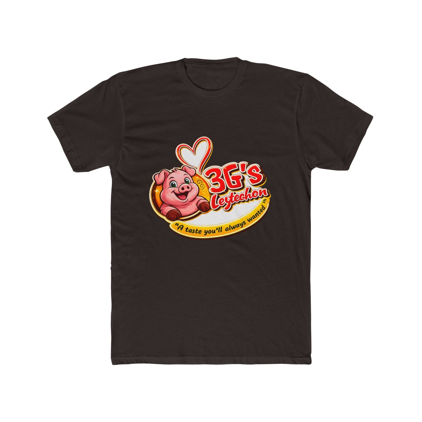 3G's Lychchon Pig Logo Tee - Cute BBQ Diner Shirt
