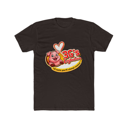 3G's Lychchon Pig Logo Tee - Cute BBQ Diner Shirt