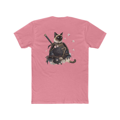 Samurai Cat T-Shirt — Cute Warrior Cat Graphic Tee
