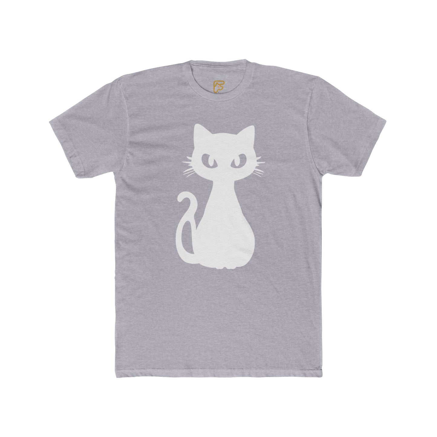 Cat Silhouette Tee — Cute Minimalist Cat Graphic T‑Shirt