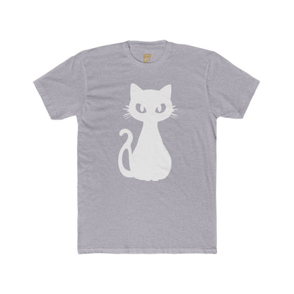 Cat Silhouette Tee — Cute Minimalist Cat Graphic T‑Shirt
