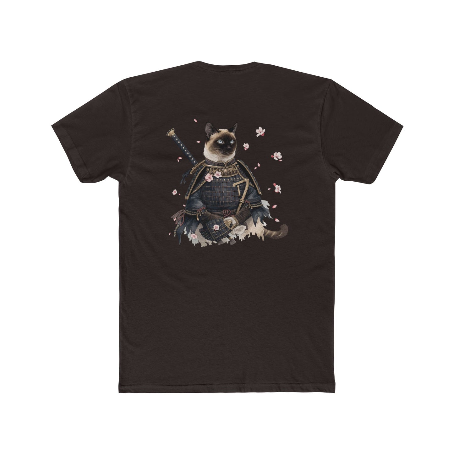 Samurai Cat T-Shirt — Cute Warrior Cat Graphic Tee