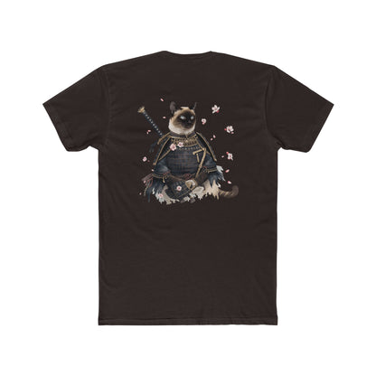 Samurai Cat T-Shirt — Cute Warrior Cat Graphic Tee