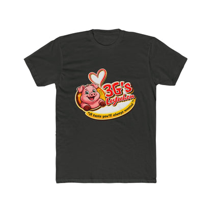 3G's Lychchon Pig Logo Tee - Cute BBQ Diner Shirt
