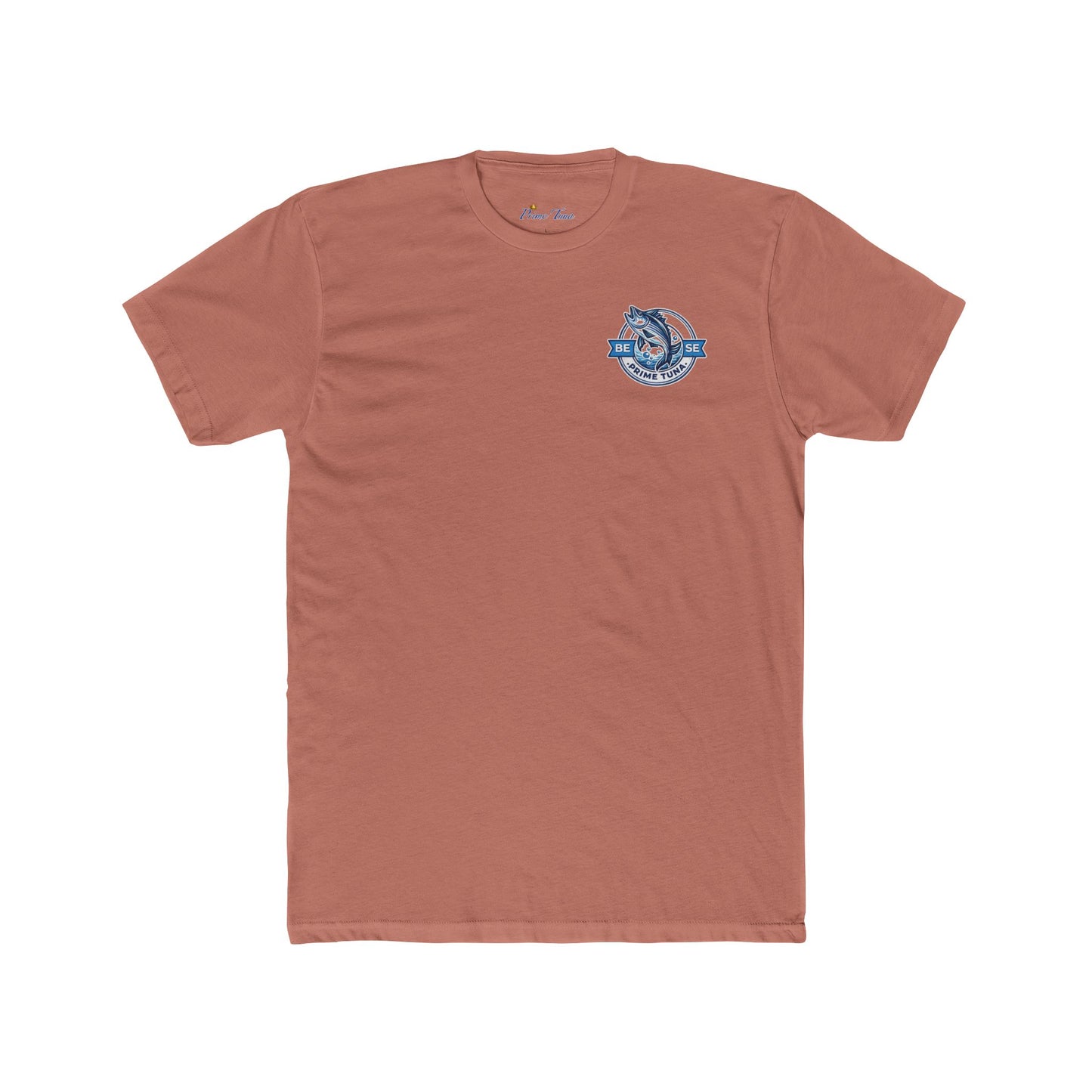 Sailfish Crest Tee — Vintage Blue Fishing Logo T‑Shirt