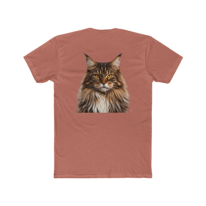 Maine Coon Portrait Tee — Cat Lover T-Shirt