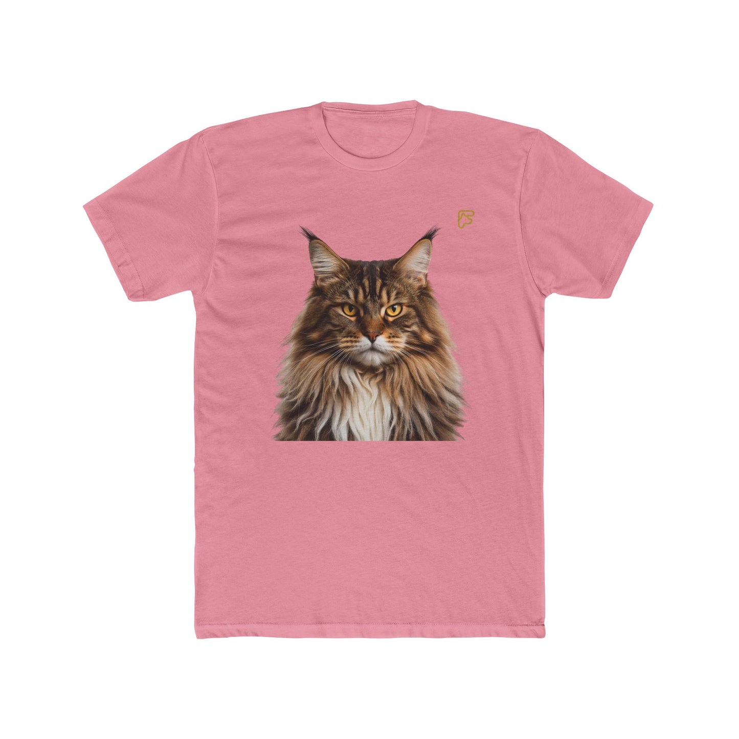 Maine Coon Cat Portrait T-Shirt