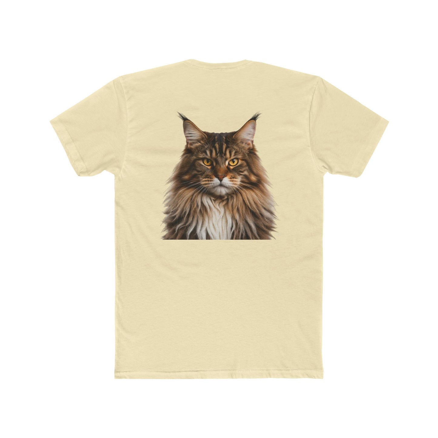 Maine Coon Portrait Tee — Cat Lover T-Shirt