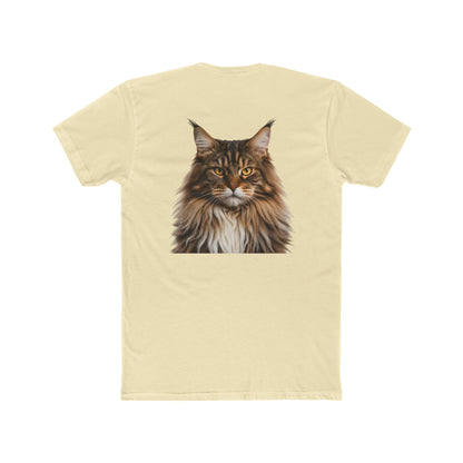 Maine Coon Portrait Tee — Cat Lover T-Shirt