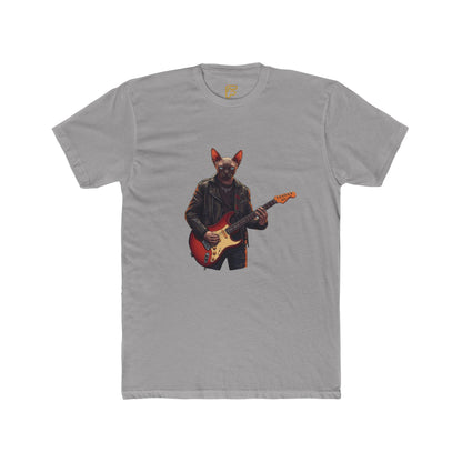 Guitar Fox Graphic Tee — Cool Rock Music Animal T‑Shirt