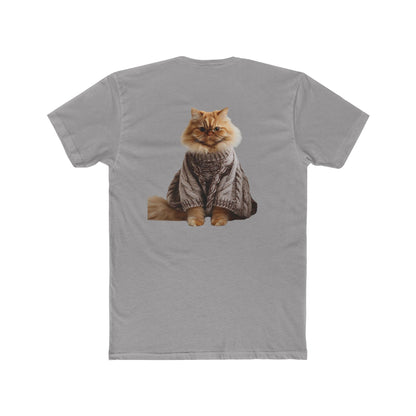 Cat Crew Tee — Cozy Sweater Cat Graphic T-Shirt