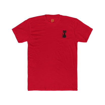 Cozy Cat Crew Tee — Cute Sweater Cat Graphic T-Shirt