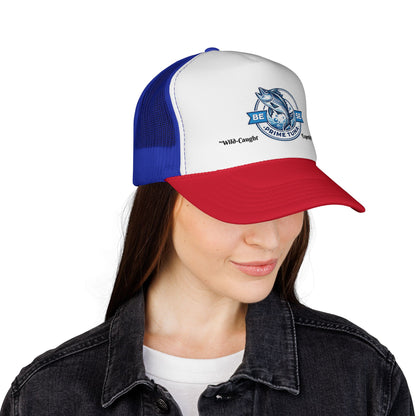 Tuna Trucker Hat — "Be Se" Prime Tuna Fishing Cap