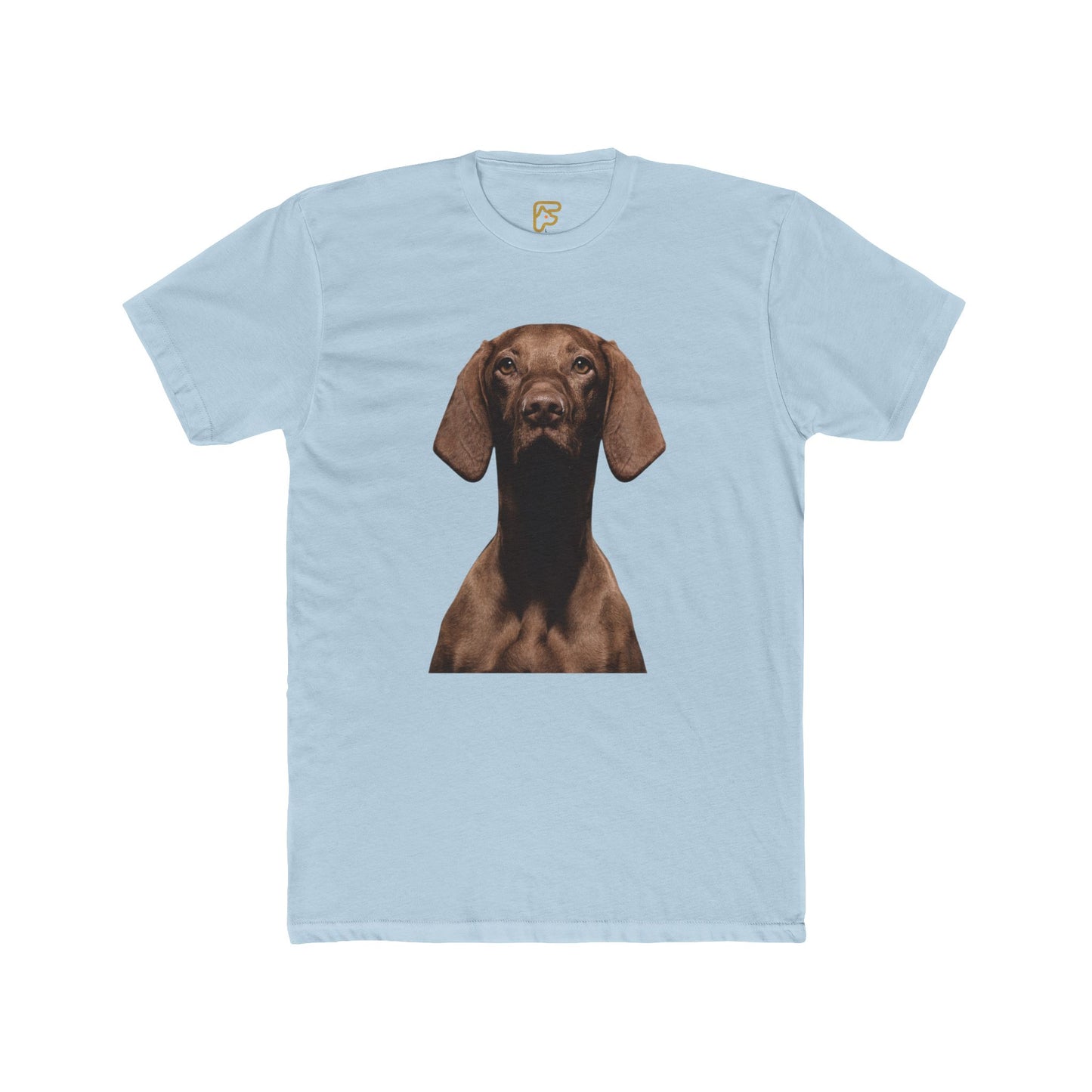 Chocolate Dachshund T‑Shirt — Realistic Dog Portrait Tee for Dog Lovers