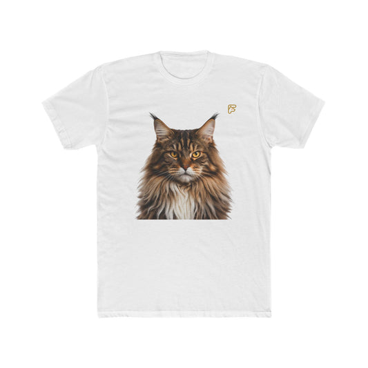 Maine Coon Cat Portrait T-Shirt