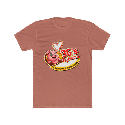 3G's Lychchon Pig Logo Tee - Cute BBQ Diner Shirt