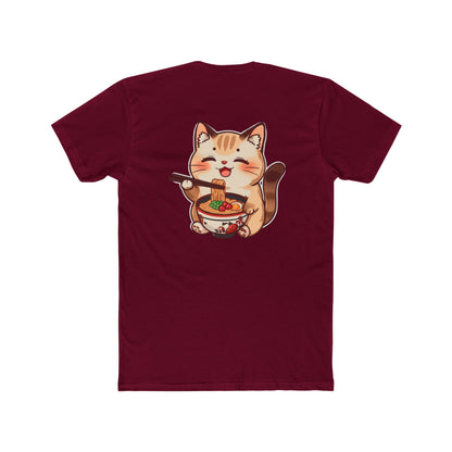 Cat Ramen Tee — Cute Kawaii Cat Eating Ramen Graphic T-Shirt