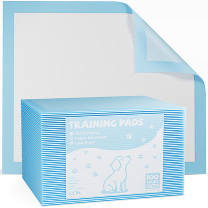 Disposable Puppy Pads – Leak-Proof Quick-Dry Absorbent Dog Pee Pads for Puppies & Small Pets, Multi-Layer Extra Large