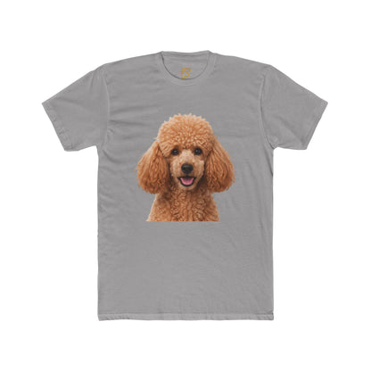 Poodle Portrait Tee — Cute Apricot Poodle Dog Graphic Shirt
