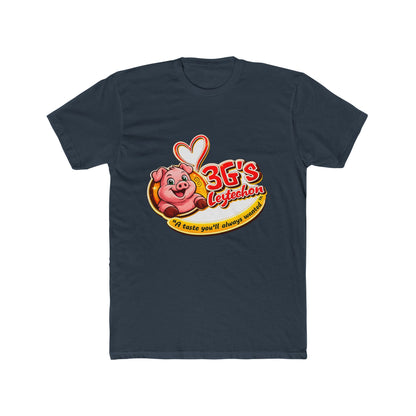 3G's Lychchon Pig Logo Tee - Cute BBQ Diner Shirt