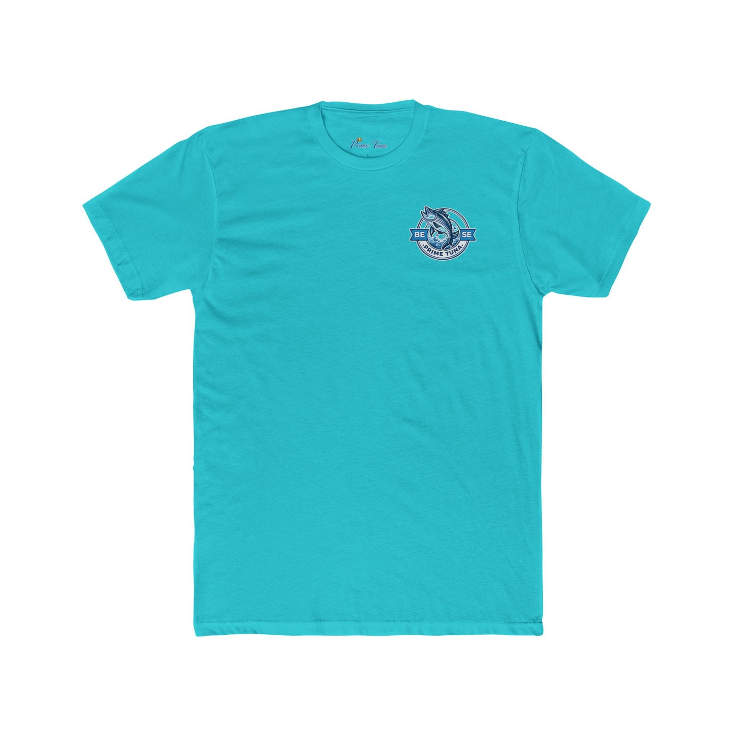 Sailfish Crest Tee — Vintage Blue Fishing Logo T‑Shirt